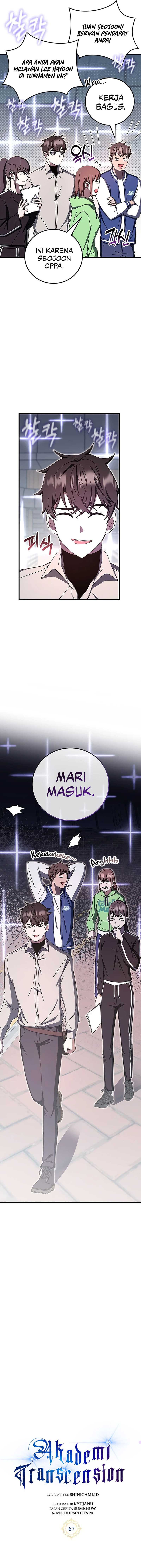Transcension Academy Chapter 67 Halaman 7