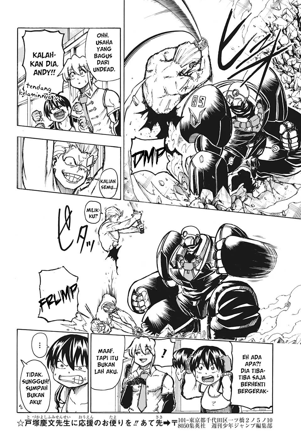 Undead Unluck Chapter 2 Halaman 15