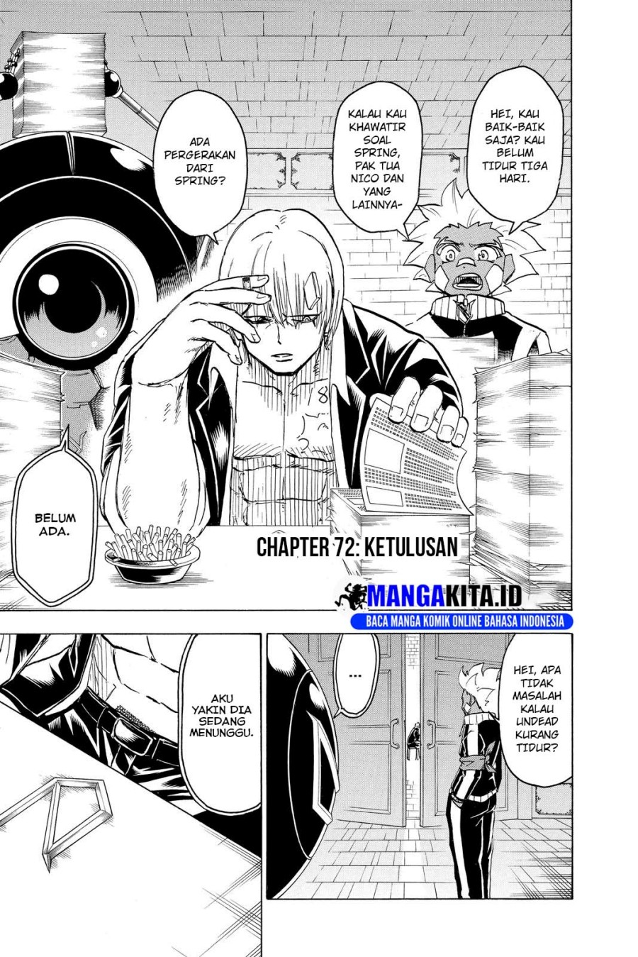Undead Unluck Chapter 72 Halaman 2