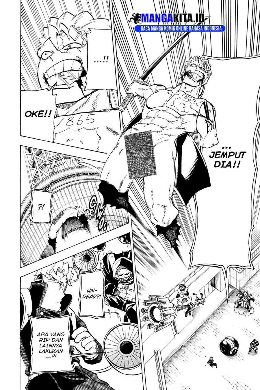 Undead Unluck Chapter 79 Halaman 17