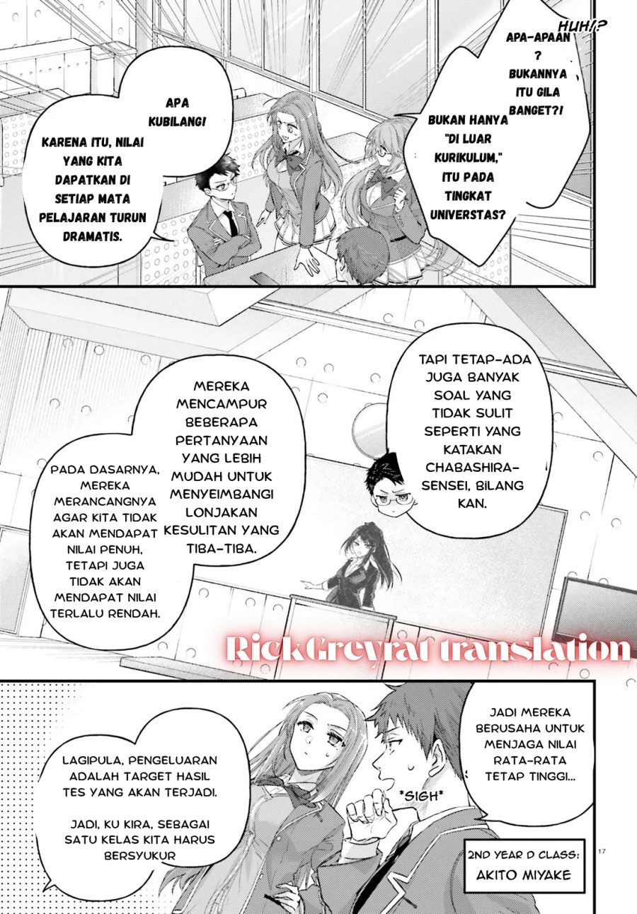 Youkoso Jitsuryoku Shijou Shugi No Kyoushitsu E 2 Nensei Hen 2nd Stage Chapter 1.2 Halaman 2