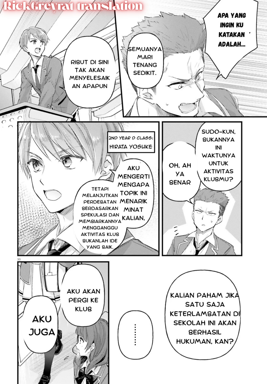 Youkoso Jitsuryoku Shijou Shugi No Kyoushitsu E 2 Nensei Hen 2nd Stage Chapter 1.2 Halaman 15