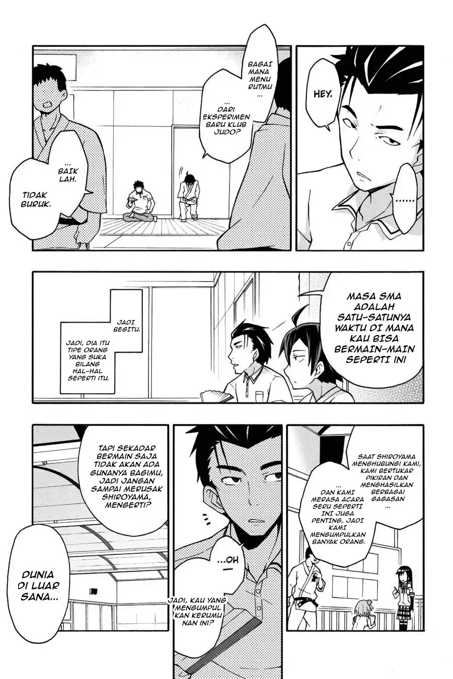 Yahari Ore No Seishun Love Come Wa Machigatteiru Comic Chapter 21 Halaman 13