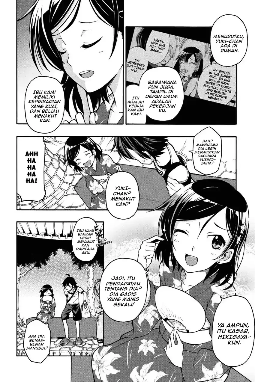Yahari Ore No Seishun Love Come Wa Machigatteiru Comic Chapter 33 Halaman 14