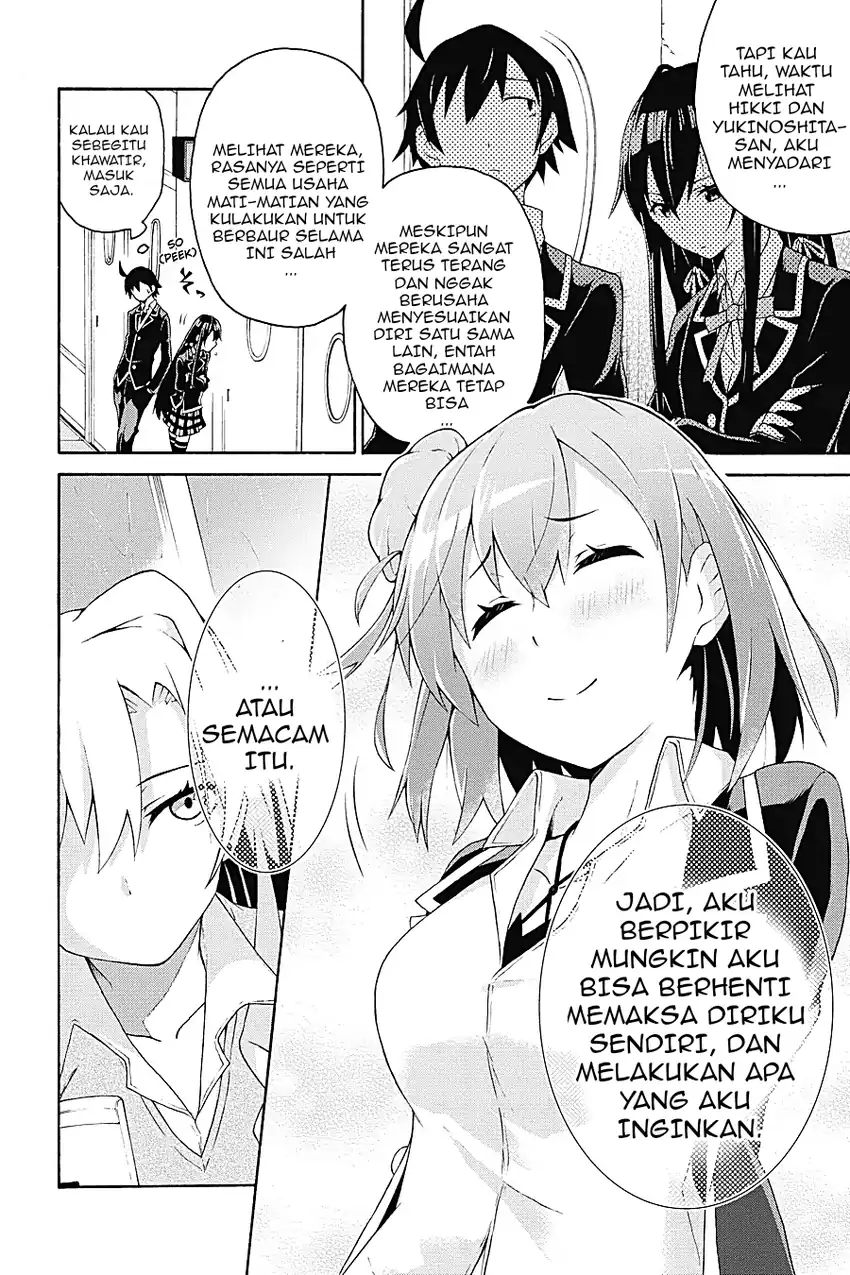 Yahari Ore No Seishun Love Come Wa Machigatteiru Comic Chapter 4.2 Halaman 9