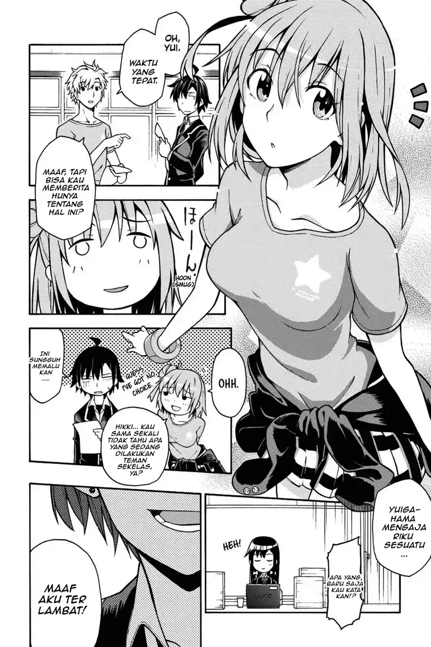 Yahari Ore No Seishun Love Come Wa Machigatteiru Comic Chapter 37 Halaman 16