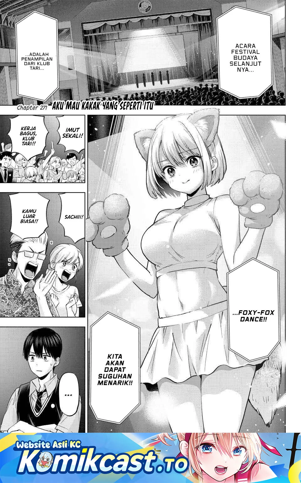 The Cuckoos Fiancee Chapter 271.2 Halaman 1