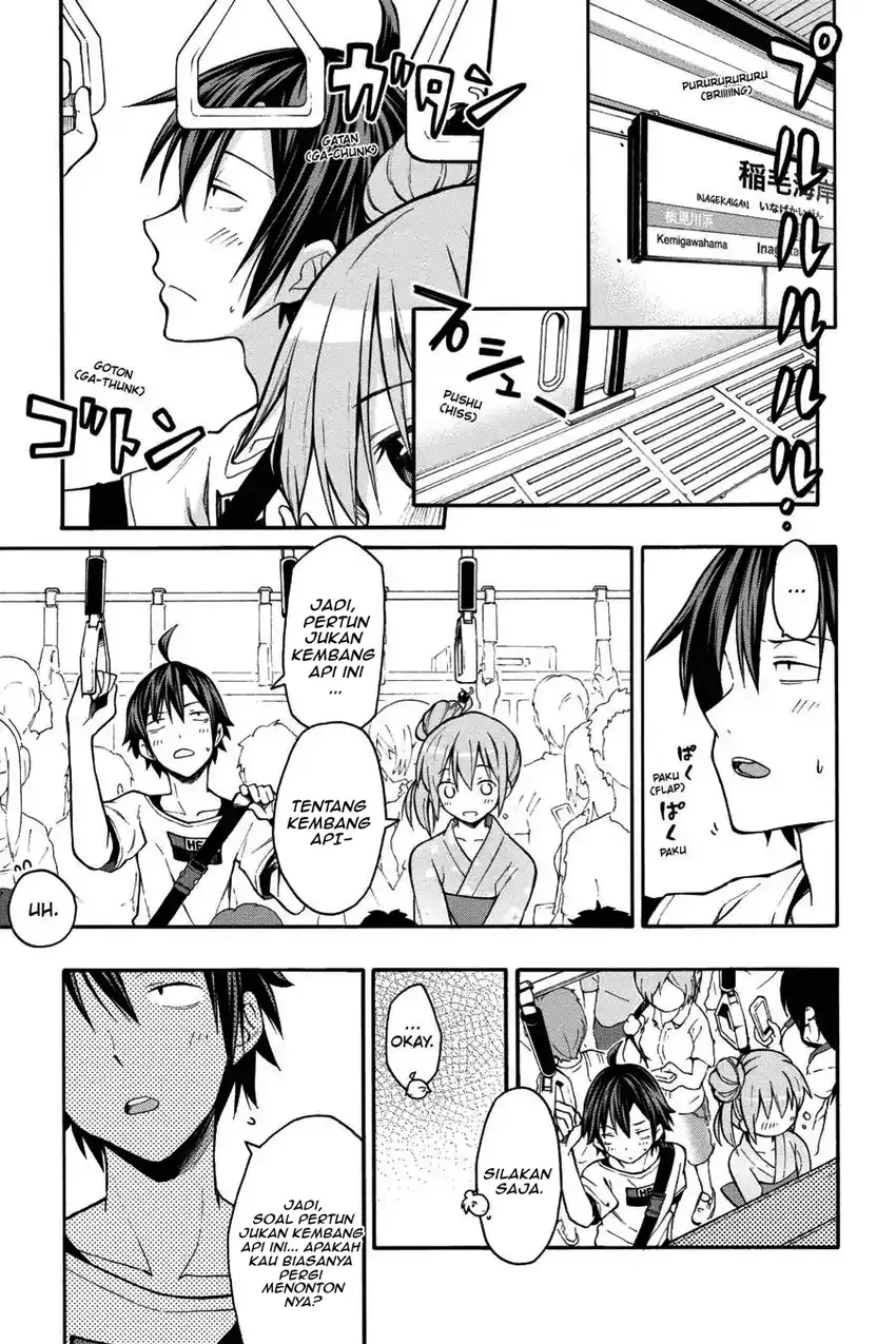 Yahari Ore No Seishun Love Come Wa Machigatteiru Comic Chapter 33 Halaman 3