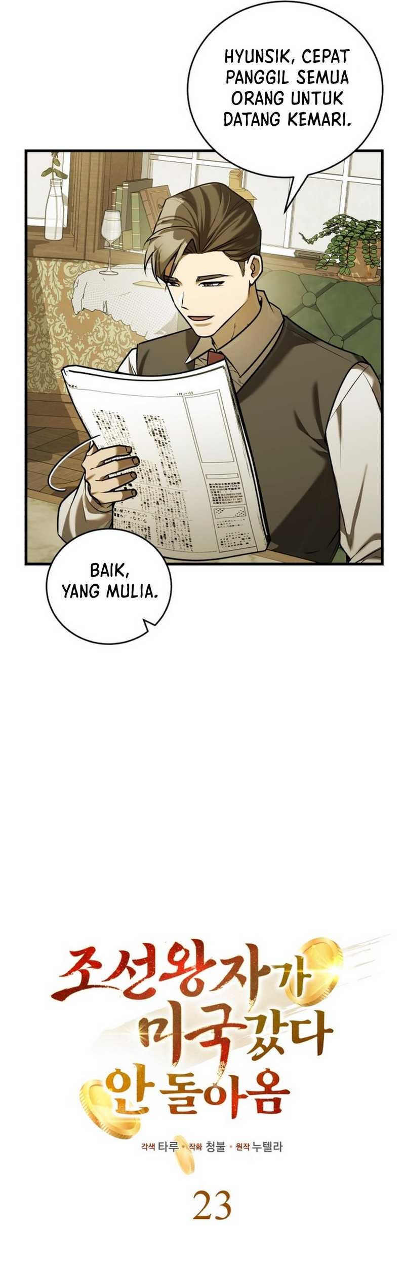 The Joseon Prince Who Went To America And Never Returned Chapter 23 Halaman 7
