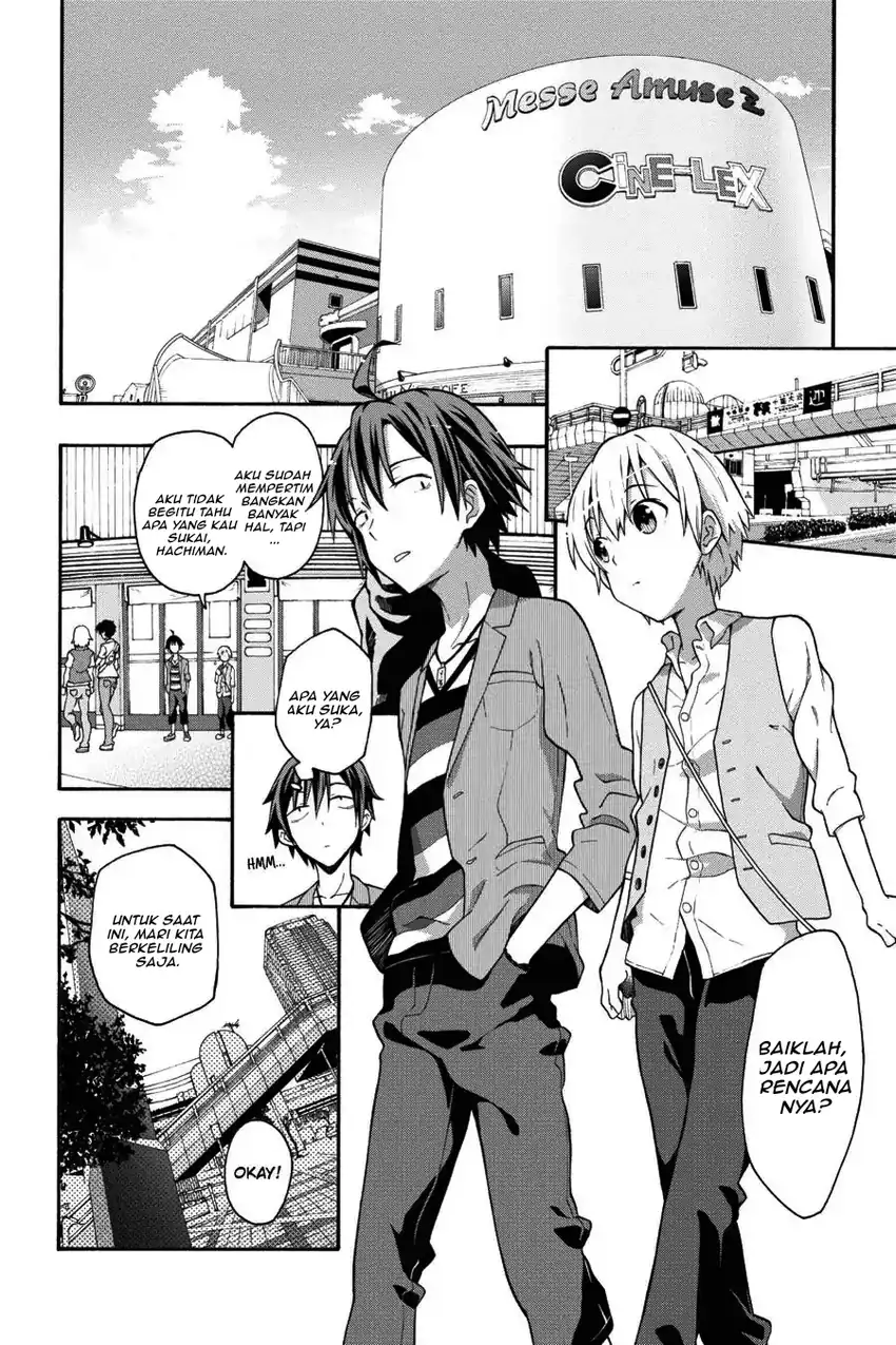 Yahari Ore No Seishun Love Come Wa Machigatteiru Comic Chapter 30 Halaman 4