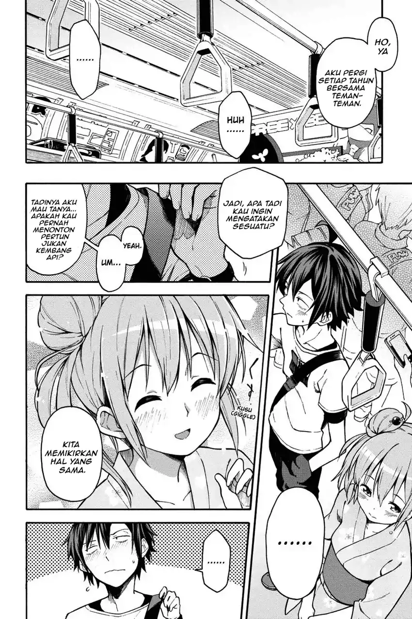 Yahari Ore No Seishun Love Come Wa Machigatteiru Comic Chapter 33 Halaman 4