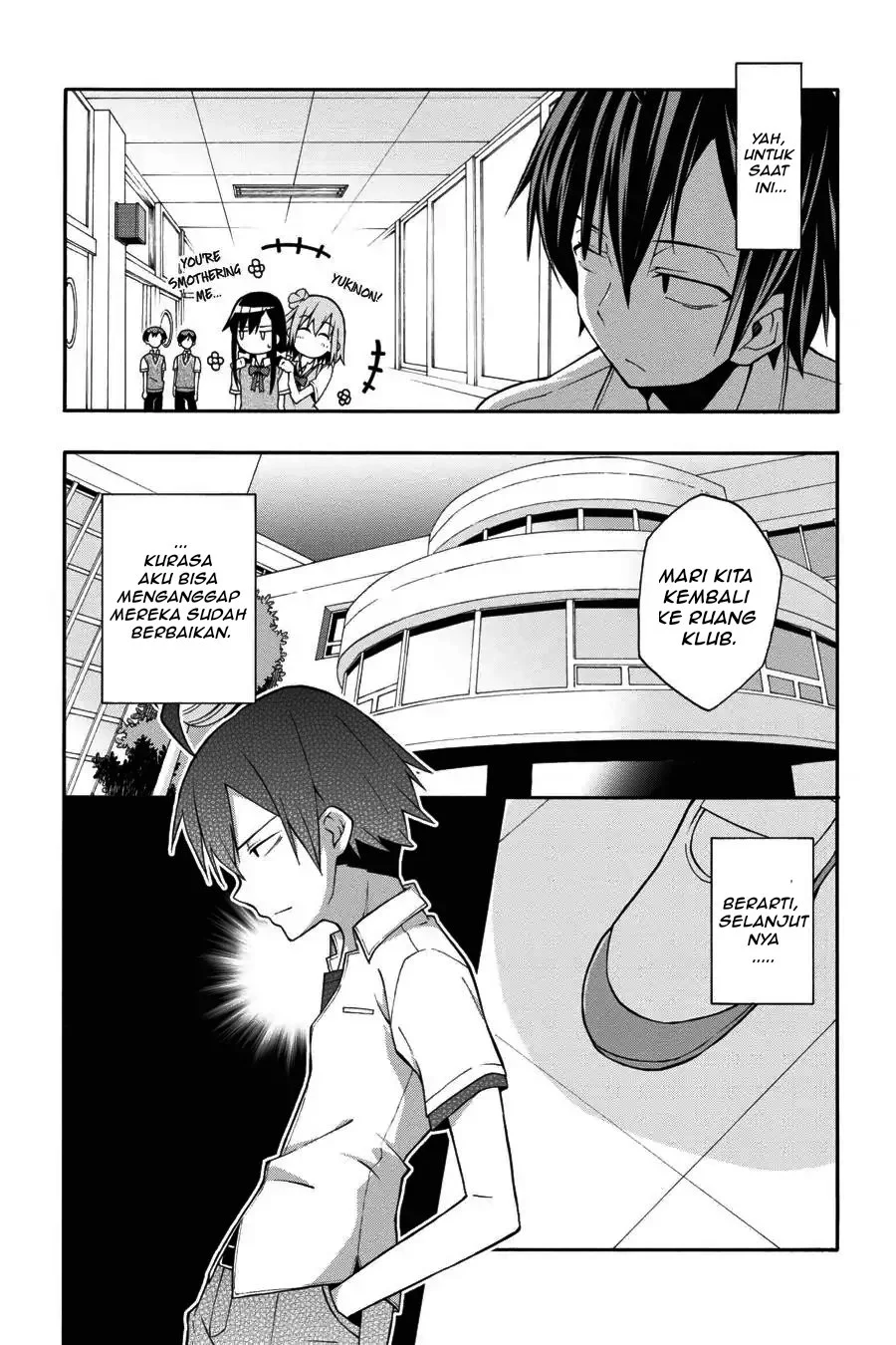 Yahari Ore No Seishun Love Come Wa Machigatteiru Comic Chapter 19.2 Halaman 5