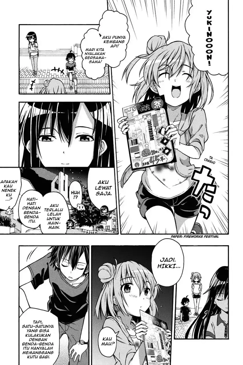 Yahari Ore No Seishun Love Come Wa Machigatteiru Comic Chapter 28 Halaman 5