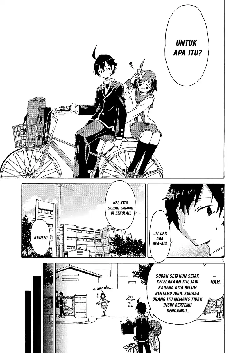 Yahari Ore No Seishun Love Come Wa Machigatteiru Comic Chapter 2.1 Halaman 5