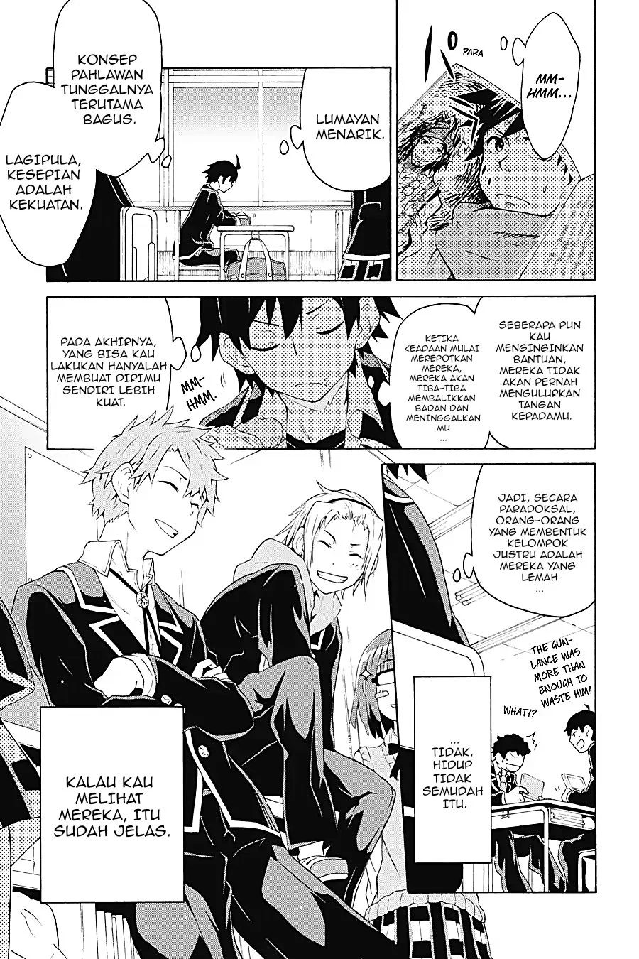 Yahari Ore No Seishun Love Come Wa Machigatteiru Comic Chapter 4.1 Halaman 5