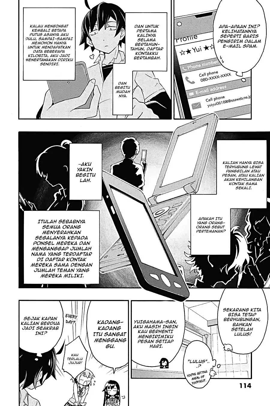 Yahari Ore No Seishun Love Come Wa Machigatteiru Comic Chapter 9.2 Halaman 5