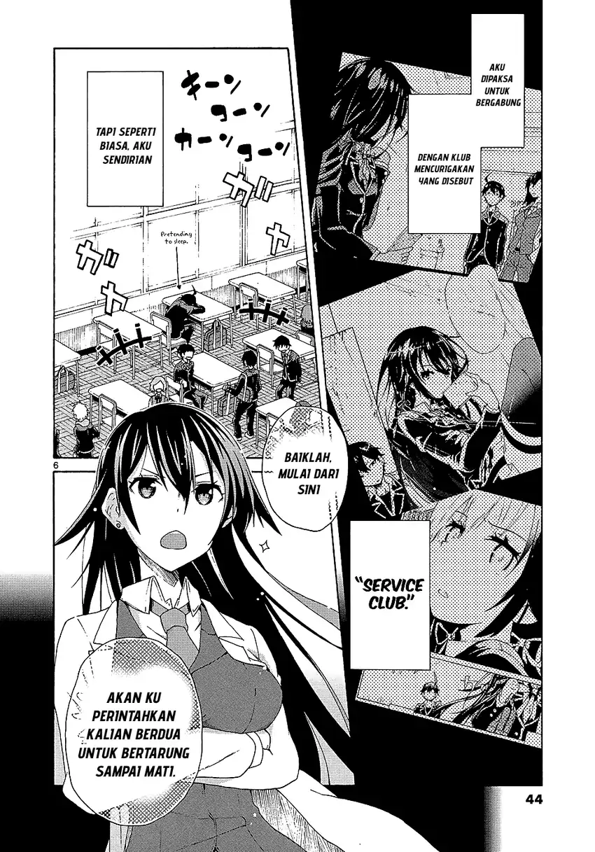 Yahari Ore No Seishun Love Come Wa Machigatteiru Comic Chapter 2.1 Halaman 6