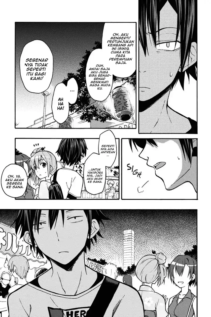 Yahari Ore No Seishun Love Come Wa Machigatteiru Comic Chapter 33 Halaman 9