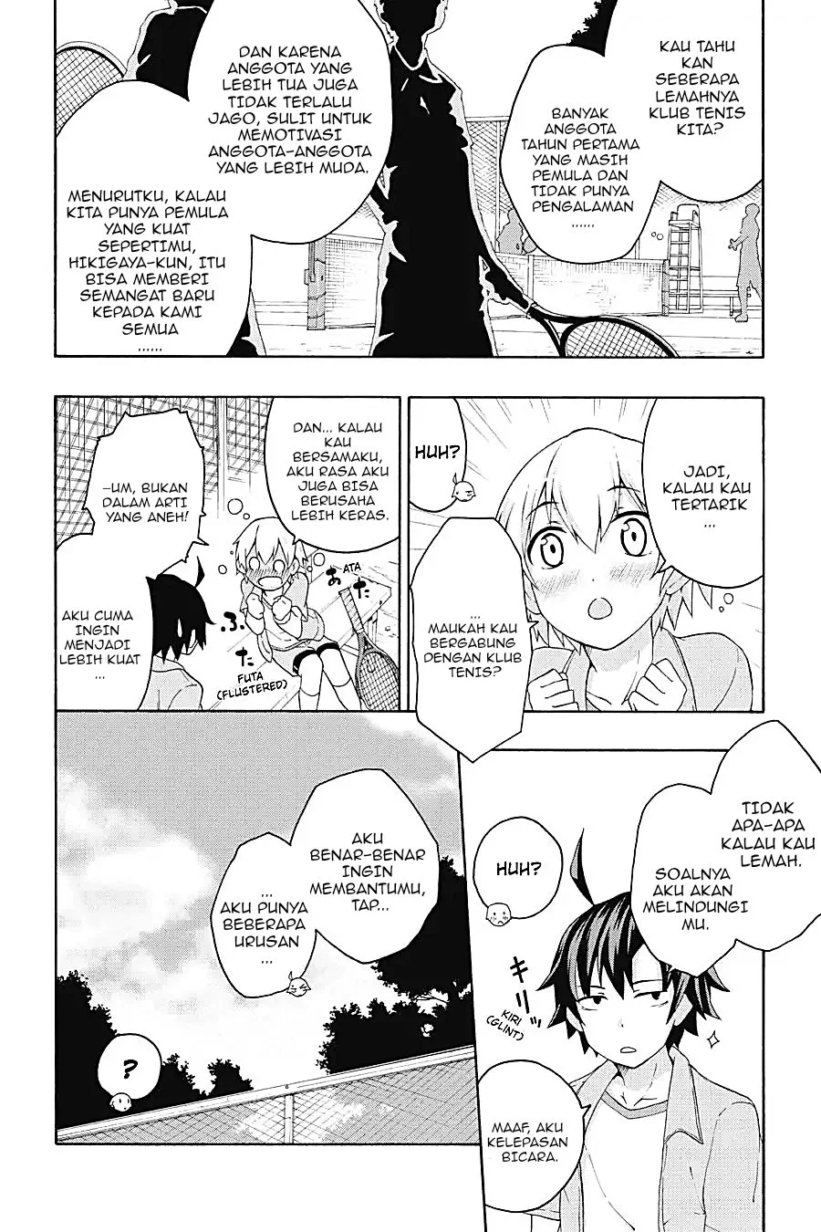 Yahari Ore No Seishun Love Come Wa Machigatteiru Comic Chapter 6.2 Halaman 6
