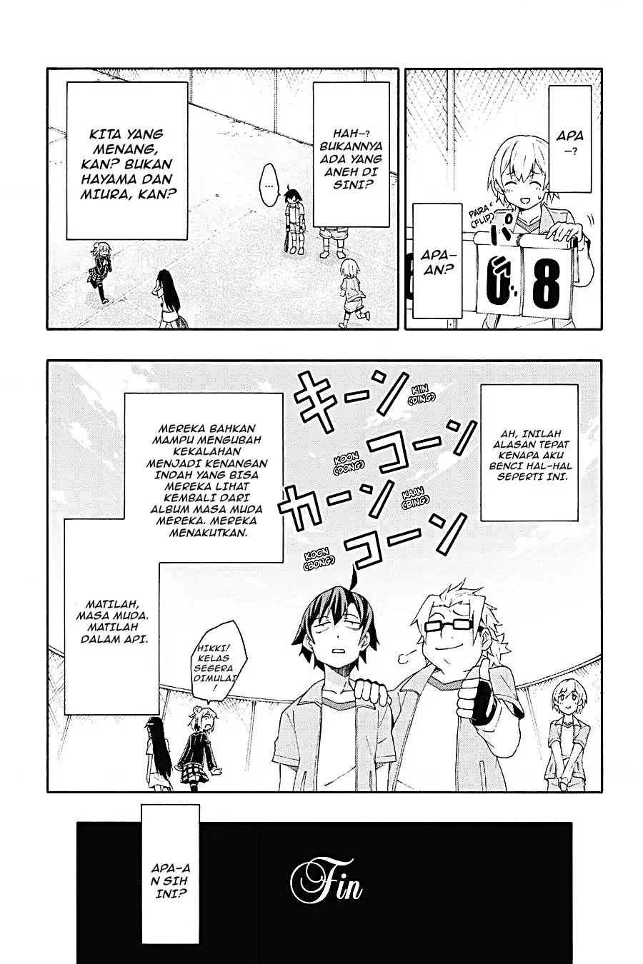 Yahari Ore No Seishun Love Come Wa Machigatteiru Comic Chapter 8.2 Halaman 6