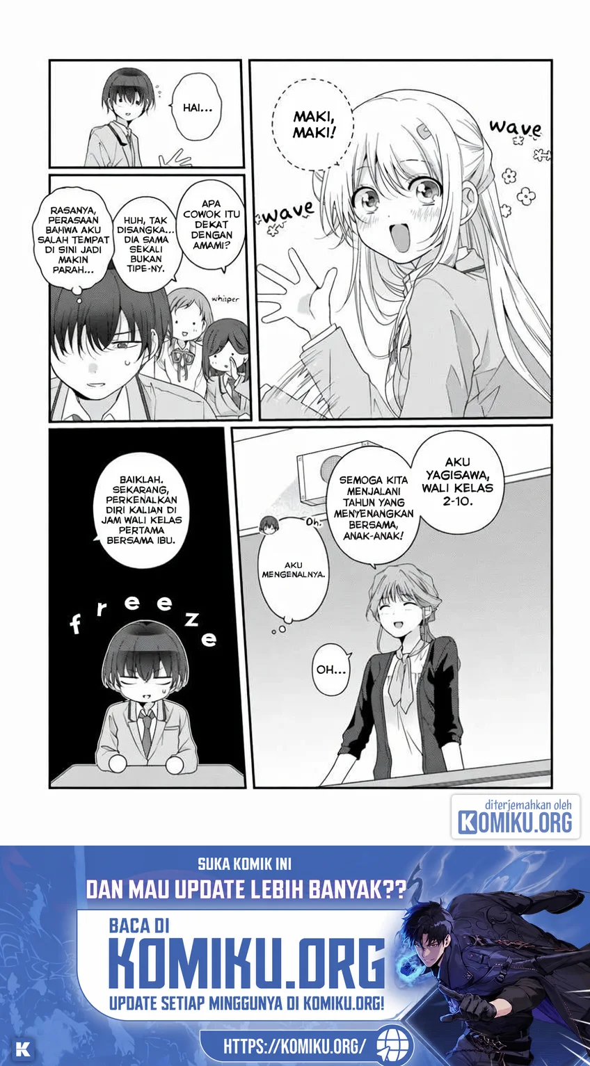 Class De 2 Banme Ni Kawaii Onna No Ko To Tomodachi Ni Natta Chapter 43.1 Halaman 7