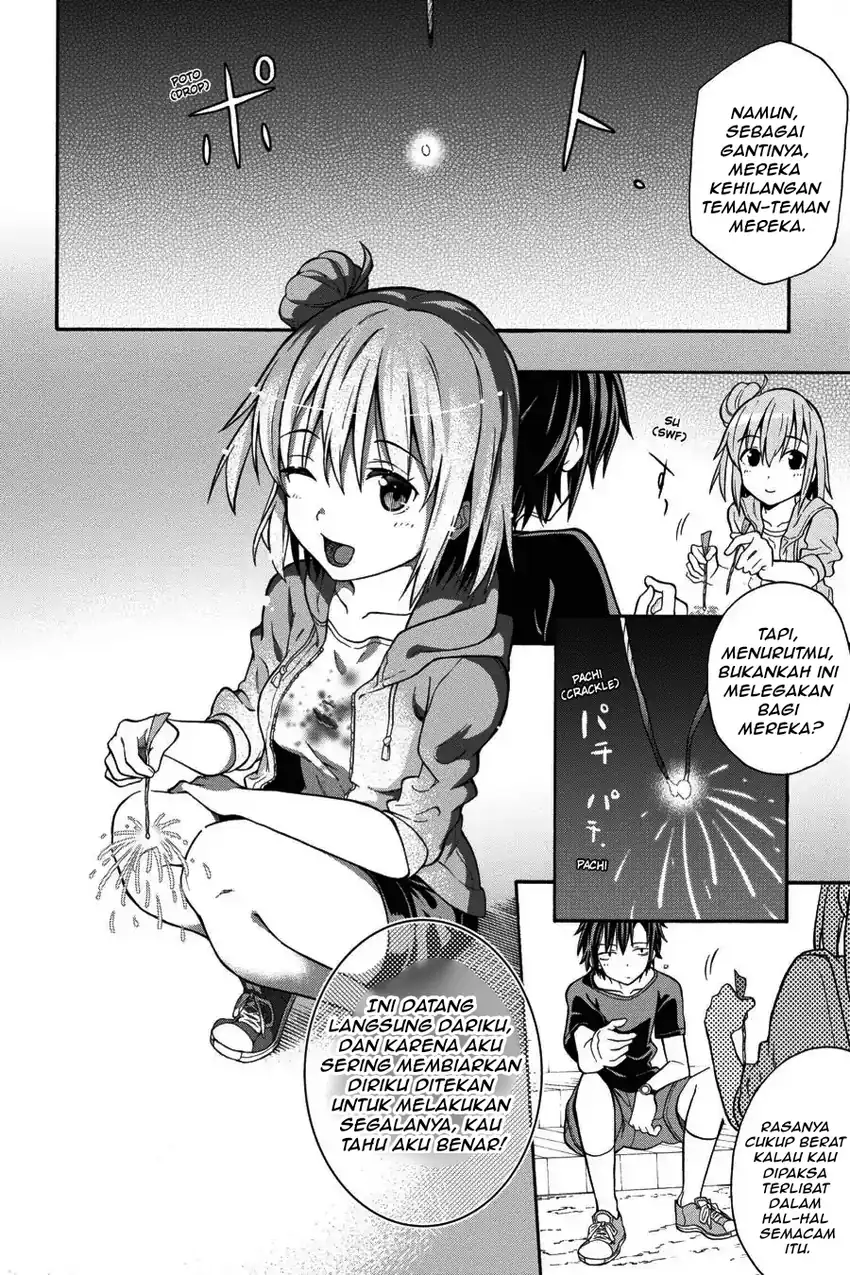 Yahari Ore No Seishun Love Come Wa Machigatteiru Comic Chapter 28 Halaman 8