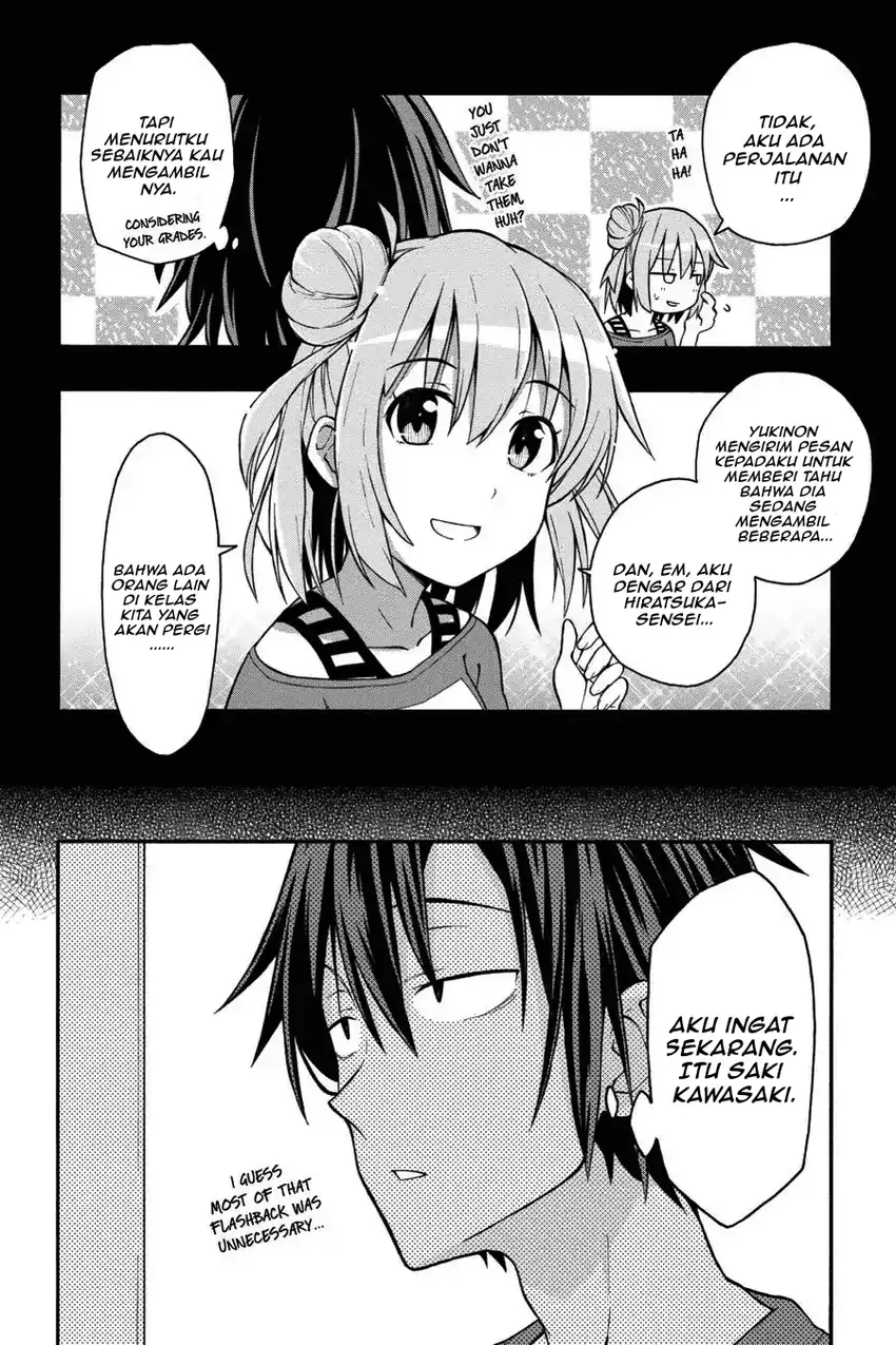 Yahari Ore No Seishun Love Come Wa Machigatteiru Comic Chapter 29 Halaman 10