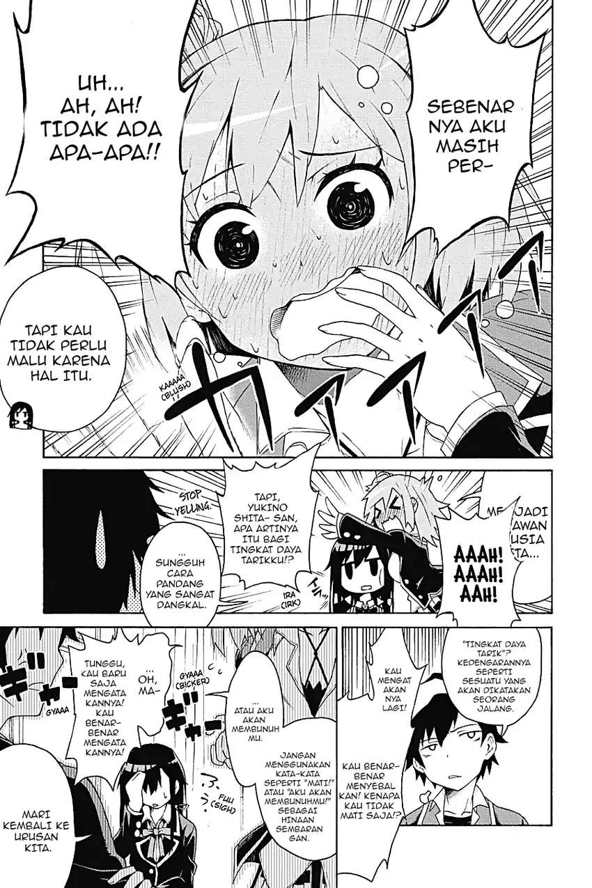 Yahari Ore No Seishun Love Come Wa Machigatteiru Comic Chapter 3.1 Halaman 7