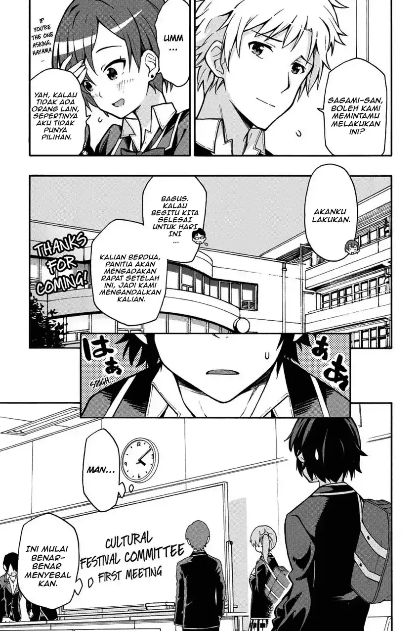 Yahari Ore No Seishun Love Come Wa Machigatteiru Comic Chapter 35 Halaman 10