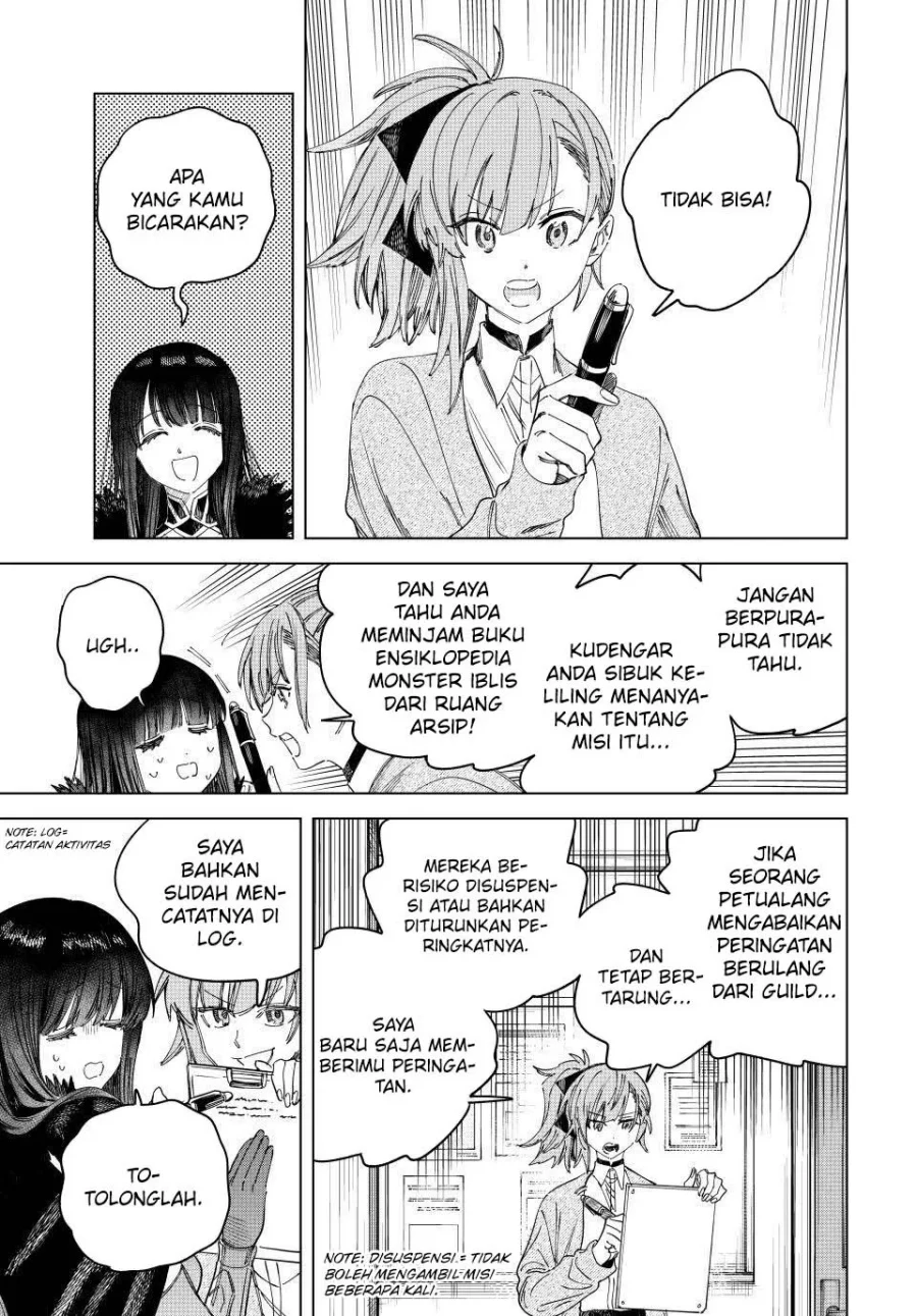 Majo To Youhei The Witch And The Mercenary Chapter 35 Halaman 8