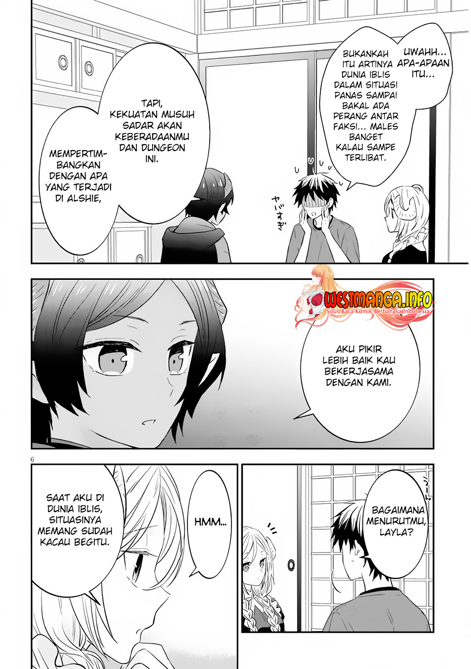 Maou Ni Natte Node Dungeon Tsukutte Jingai Musume To Honobono Suru Chapter 50 Halaman 8