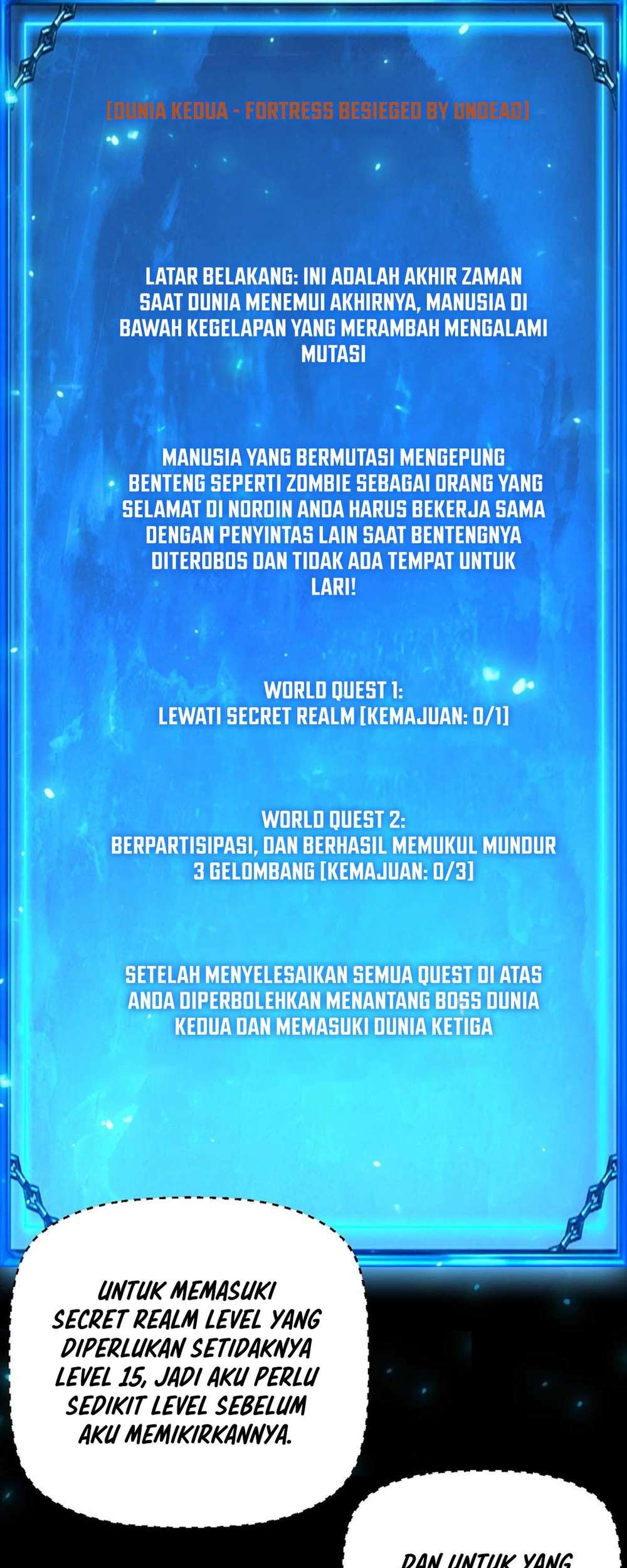 I Awoke As A God After Auto Battling For A Million Years Idle Player Returns As A God Chapter 11 Halaman 31
