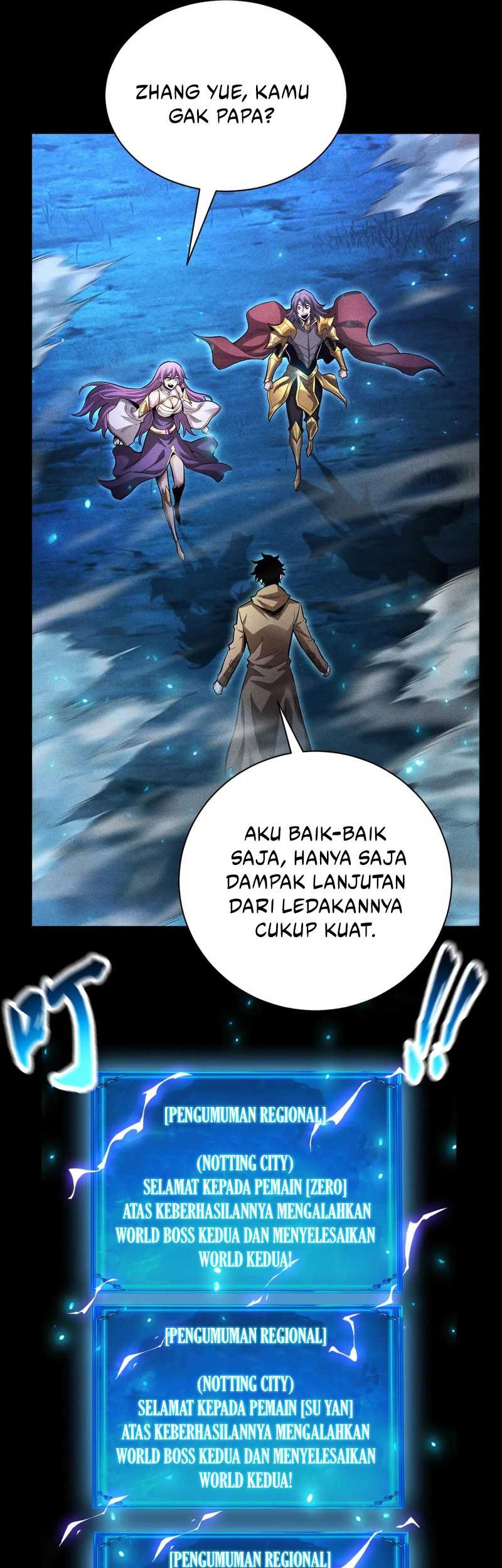 I Awoke As A God After Auto Battling For A Million Years Idle Player Returns As A God Chapter 24 Halaman 39