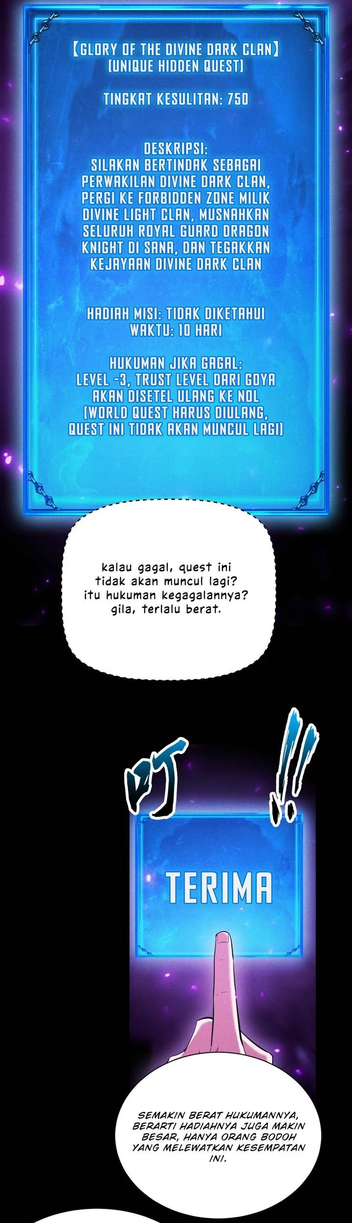 I Awoke As A God After Auto Battling For A Million Years Idle Player Returns As A God Chapter 49 Halaman 46