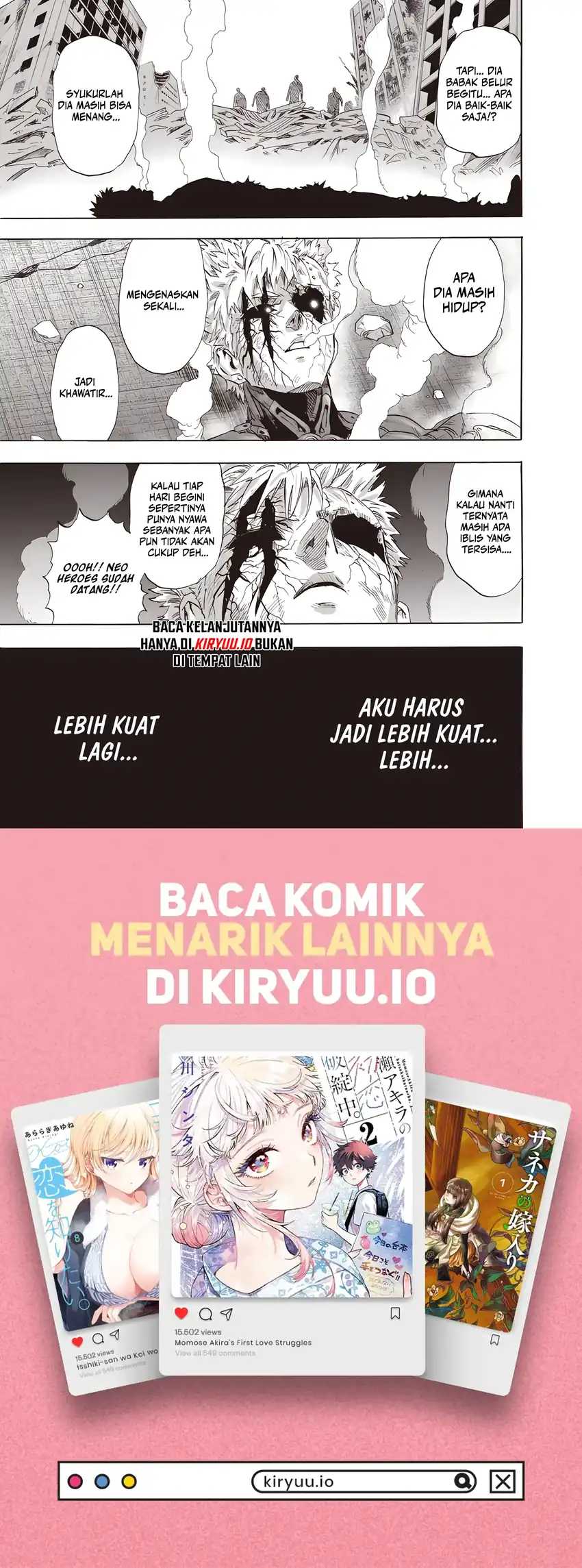 One Punch Man Chapter 280 Halaman 16