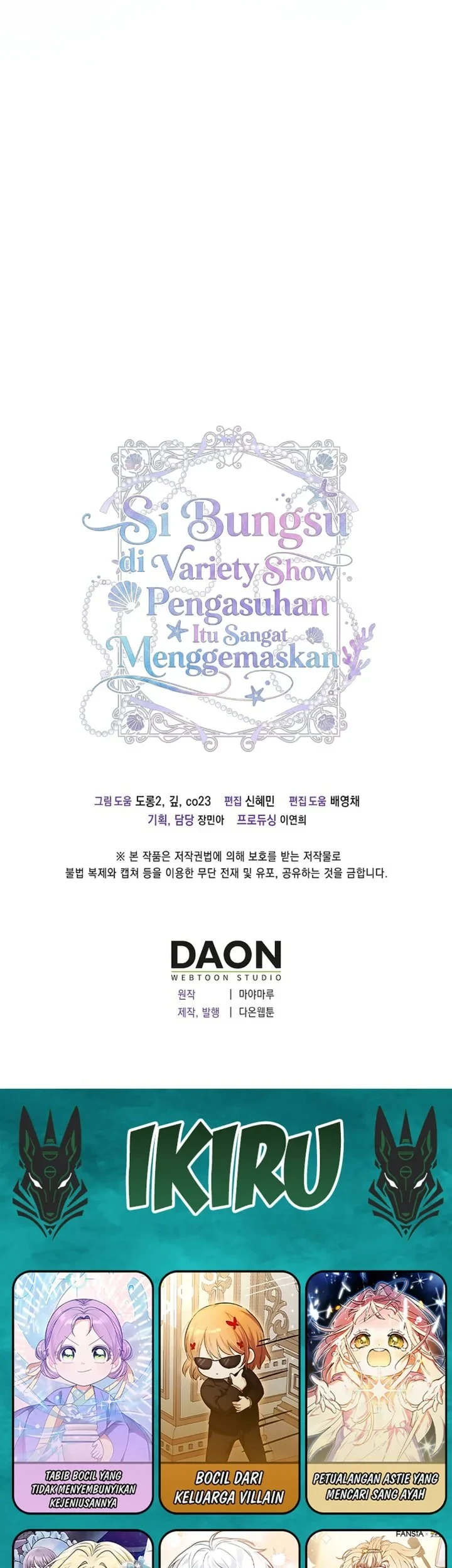 Si Bungsu Di Variety Show Pengasuhan Itu Sangat Menggemaskan Chapter 28 Halaman 69