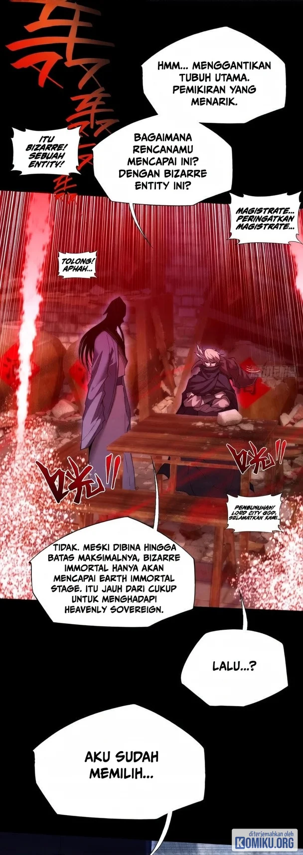 Sinister Immortal Path Chapter 87 Halaman 23
