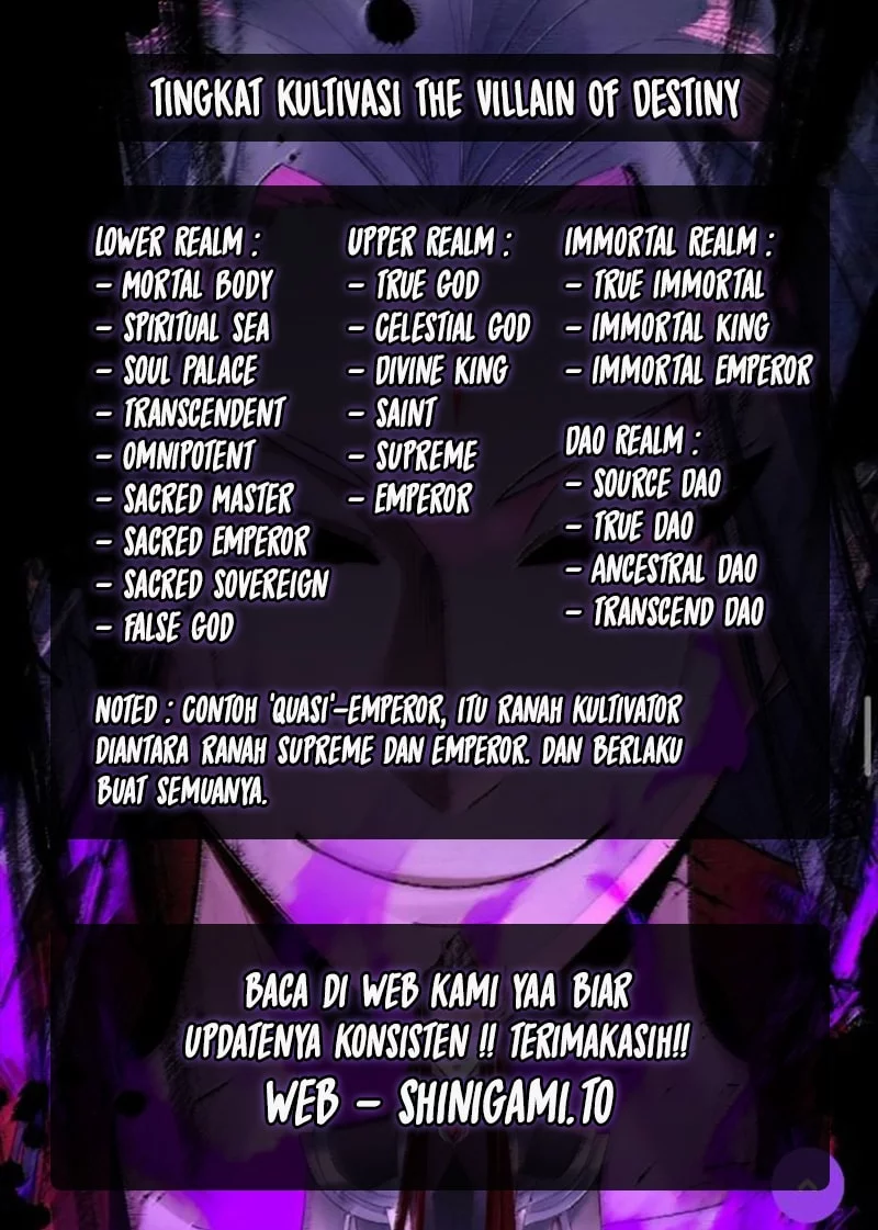 The Villain Of Destiny Chapter 278.2 Halaman 40