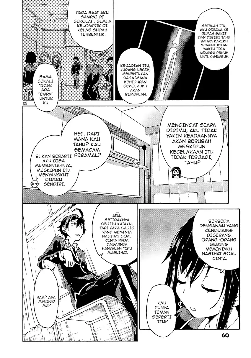 Yahari Ore No Seishun Love Come Wa Machigatteiru Comic Chapter 2.2 Halaman 10