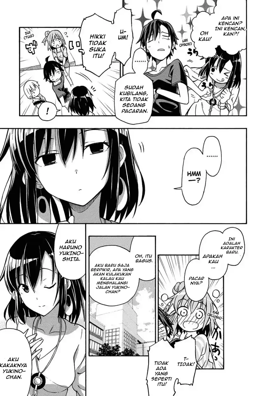 Yahari Ore No Seishun Love Come Wa Machigatteiru Comic Chapter 28 Halaman 19