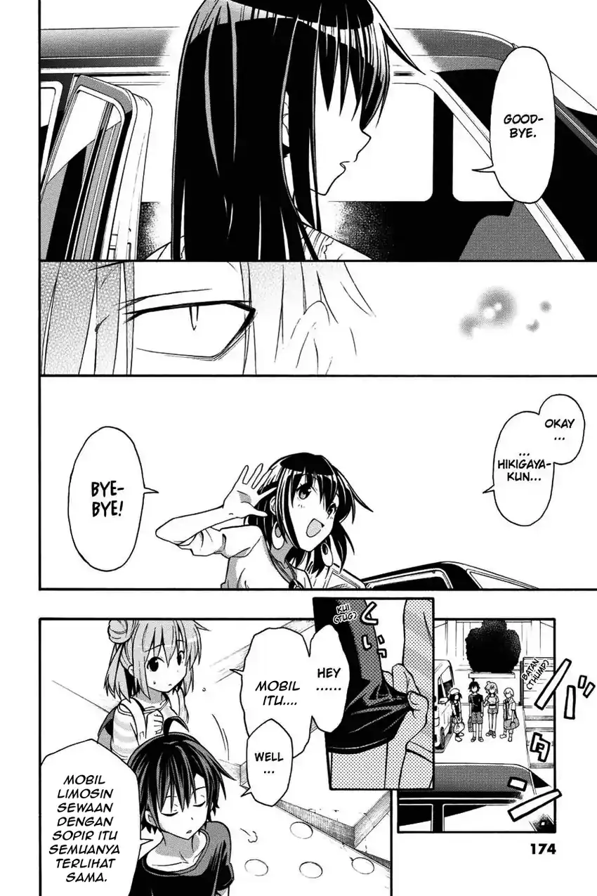 Yahari Ore No Seishun Love Come Wa Machigatteiru Comic Chapter 28 Halaman 22