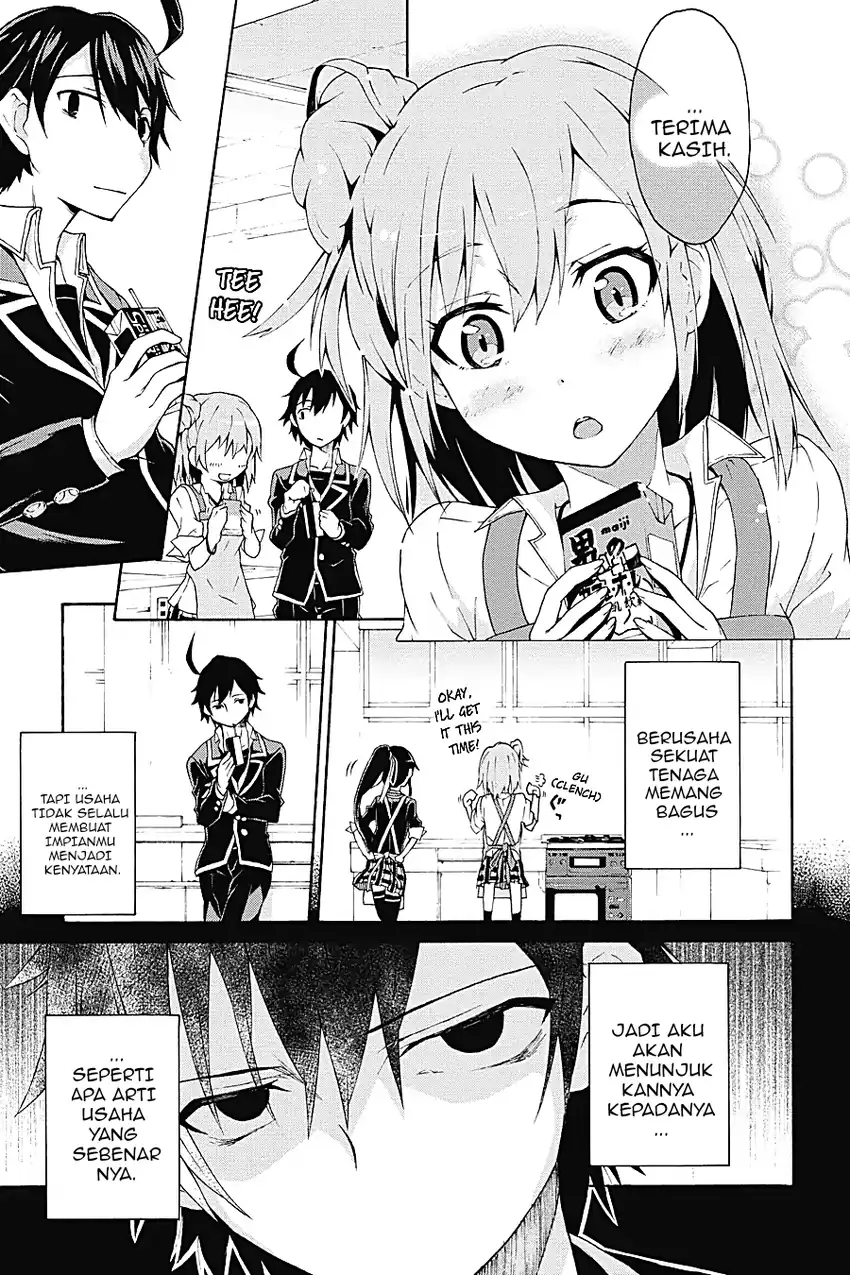 Yahari Ore No Seishun Love Come Wa Machigatteiru Comic Chapter 3.2 Halaman 8