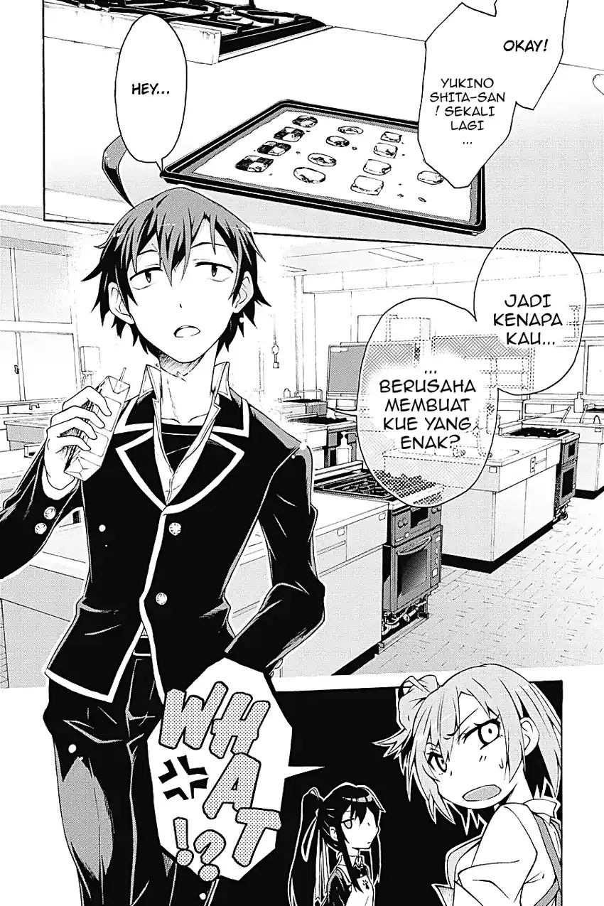 Yahari Ore No Seishun Love Come Wa Machigatteiru Comic Chapter 3.2 Halaman 9