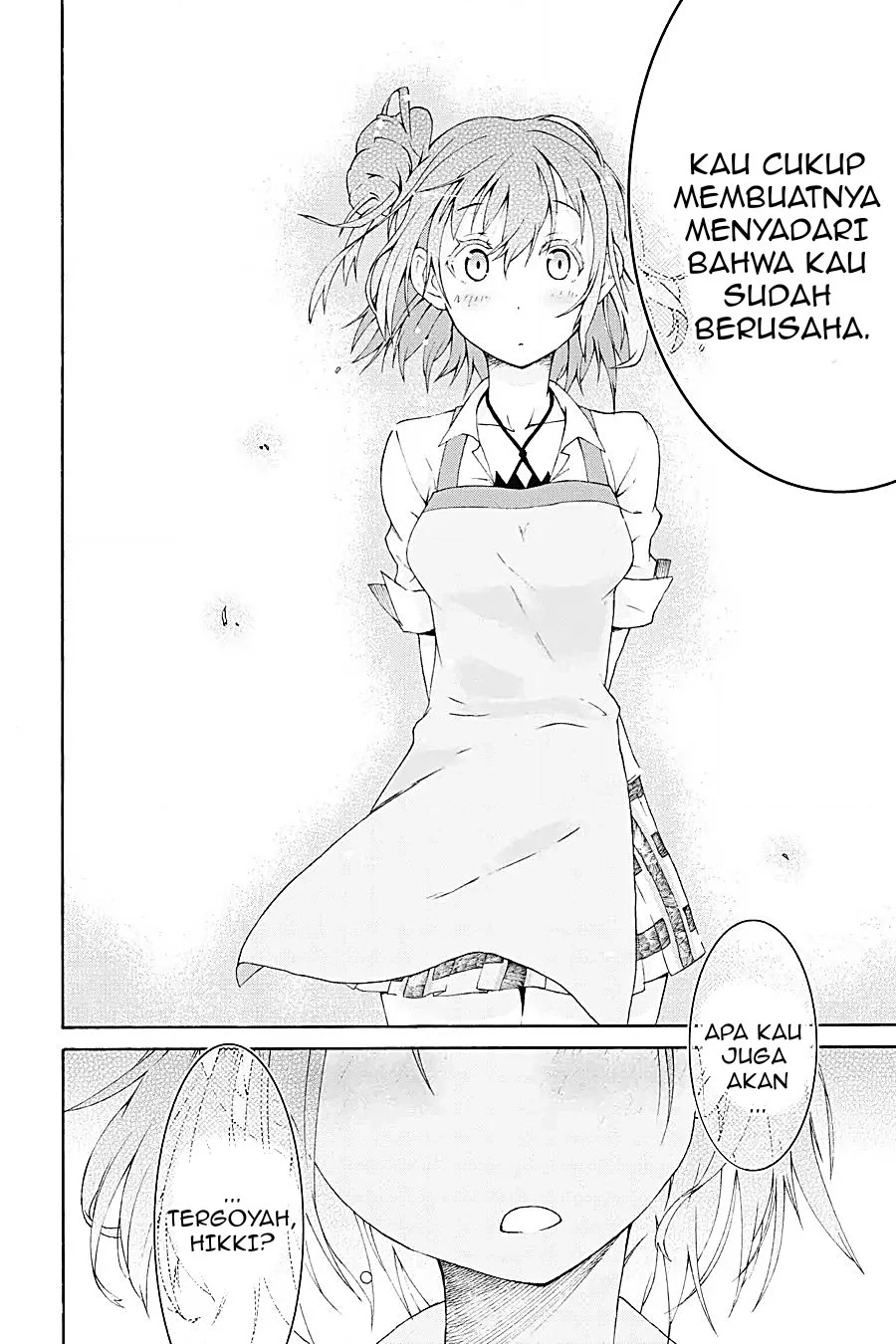Yahari Ore No Seishun Love Come Wa Machigatteiru Comic Chapter 3.3 Halaman 7