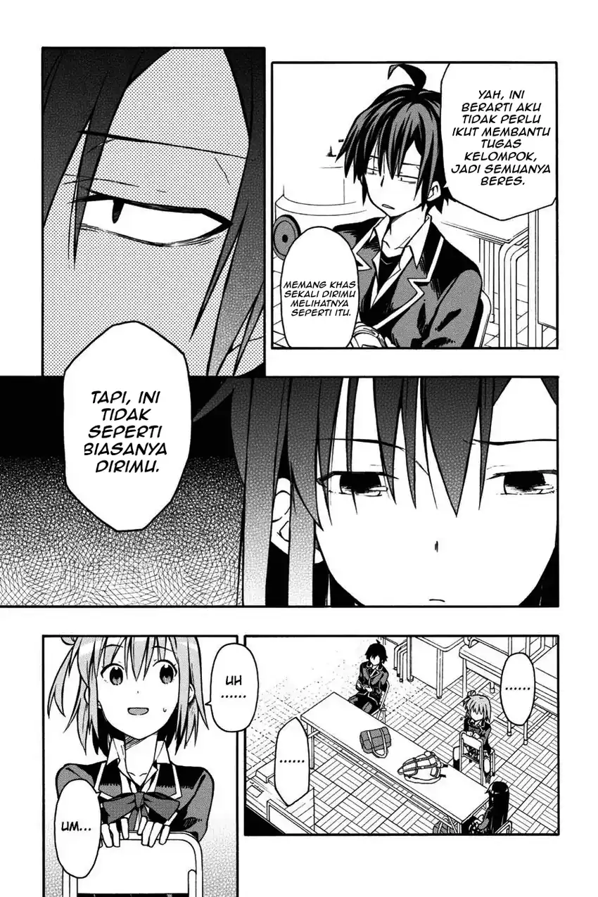Yahari Ore No Seishun Love Come Wa Machigatteiru Comic Chapter 35 Halaman 20