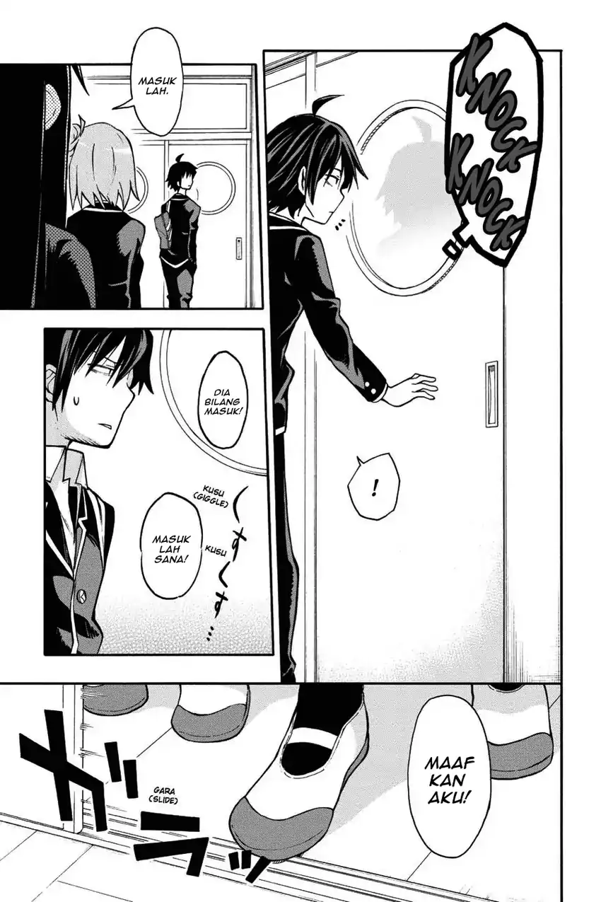 Yahari Ore No Seishun Love Come Wa Machigatteiru Comic Chapter 35 Halaman 22