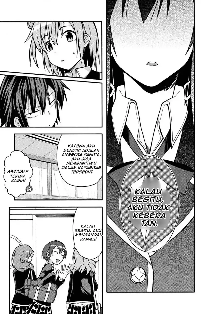 Yahari Ore No Seishun Love Come Wa Machigatteiru Comic Chapter 35 Halaman 26