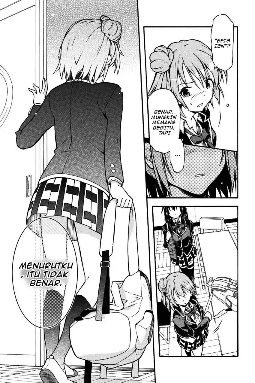 Yahari Ore No Seishun Love Come Wa Machigatteiru Comic Chapter 35 Halaman 28