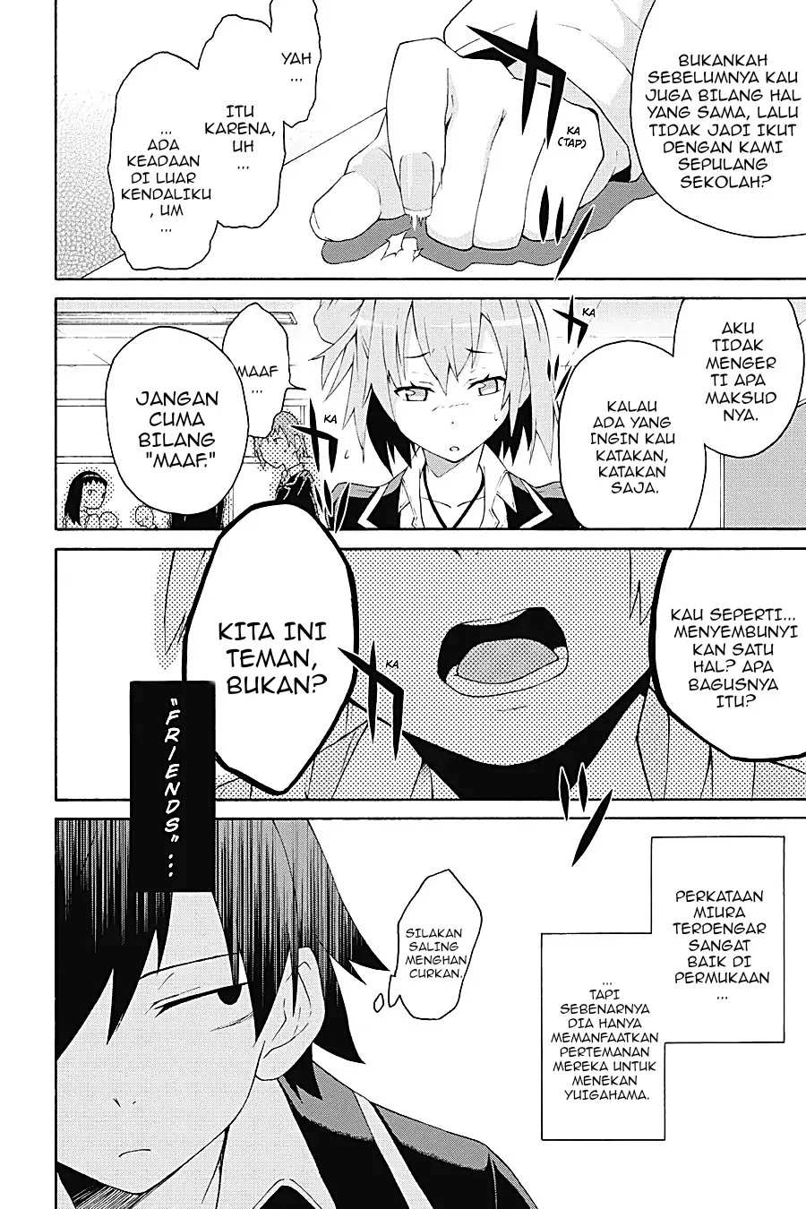 Yahari Ore No Seishun Love Come Wa Machigatteiru Comic Chapter 4.1 Halaman 10