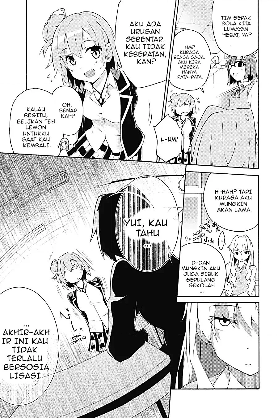 Yahari Ore No Seishun Love Come Wa Machigatteiru Comic Chapter 4.1 Halaman 9
